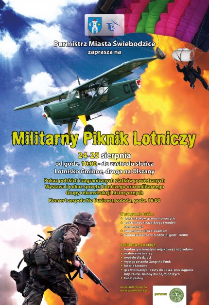Militarny Piknik Lotniczy Świebodzice